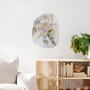 Wallity Cuadro Decorativo de Pintura en Vidrio Templado Multicolor 35 x 50 cm